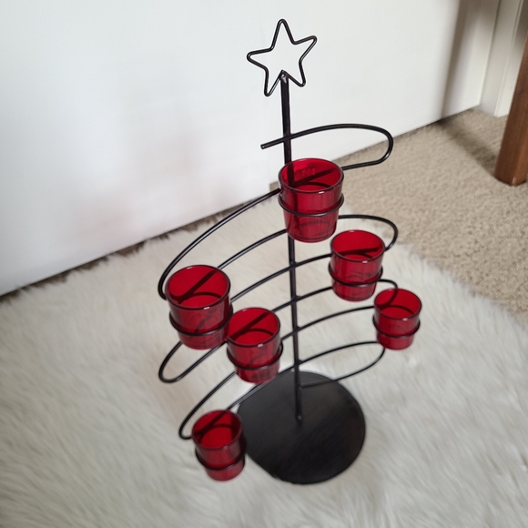 Christmas Tree Candle Holder Stand - Picture 2 of 10